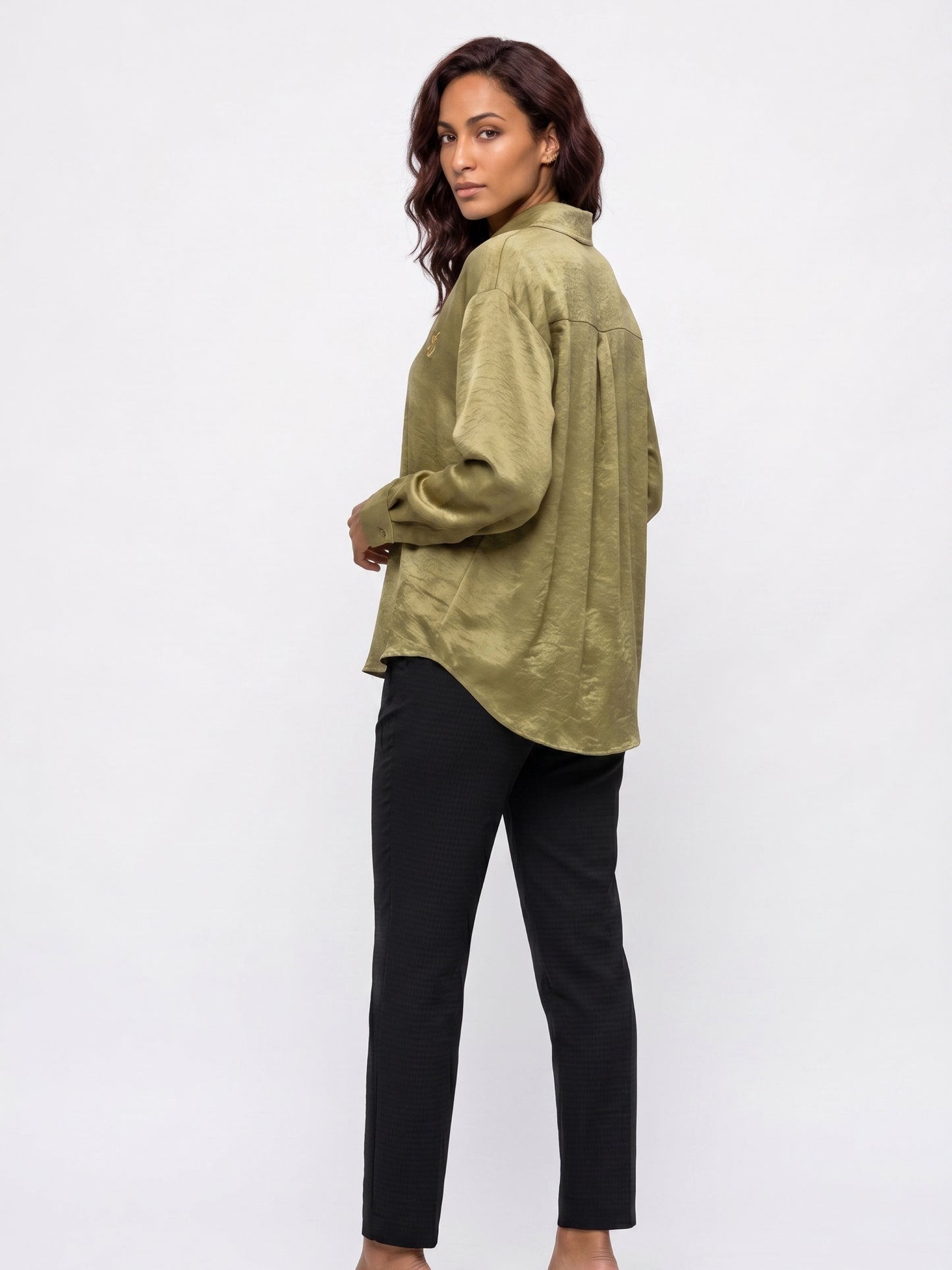 Luxe Button-Up Blouse
