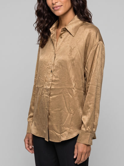 Luxe Button-Up Blouse